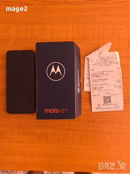 Motorola Moto E13 64GB 2GB RAM Dual Cosmic Black, снимка 1