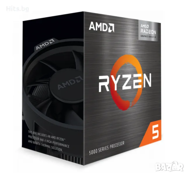 Компютърни компоненти Процесори AMD Процесор AMD Ryzen 5 5600G, 3.9GHz, снимка 1