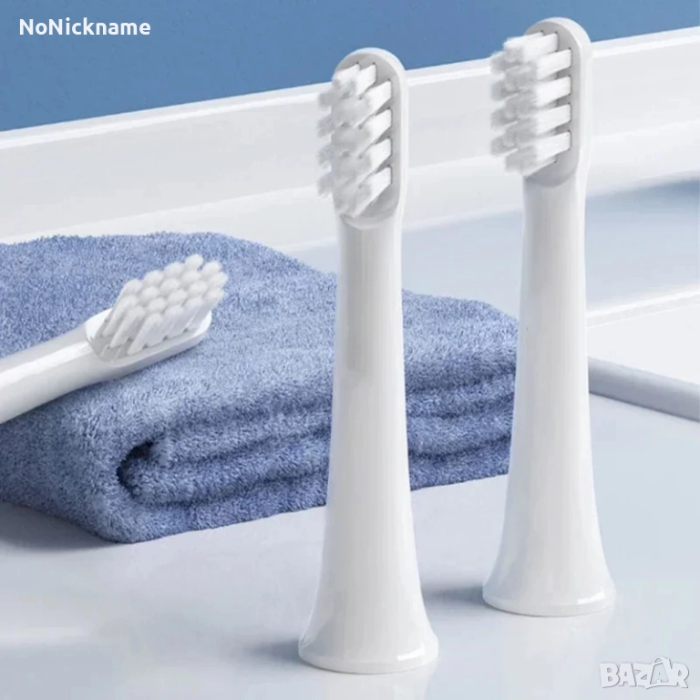 7бр. Резервни глави за електрическа четка за зъби Xiaomi Mijia T100 Заместител на оригинала, снимка 1