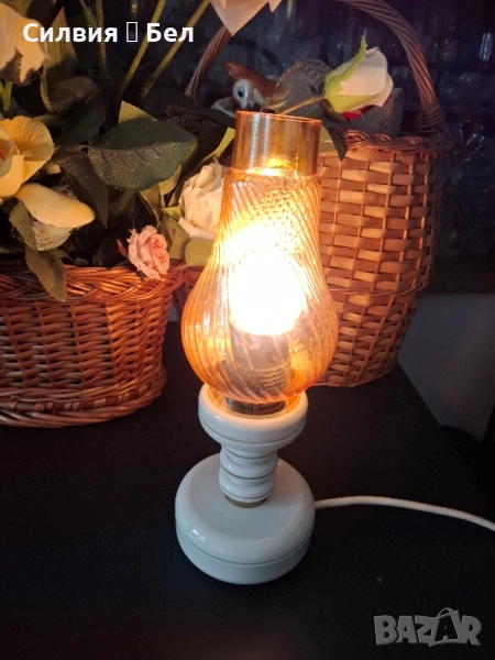Ретро нощна лампа , снимка 1