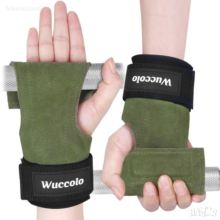 Кожени каишки за вдигане на тежести и силови тренировки  размер L НОВИ, снимка 1