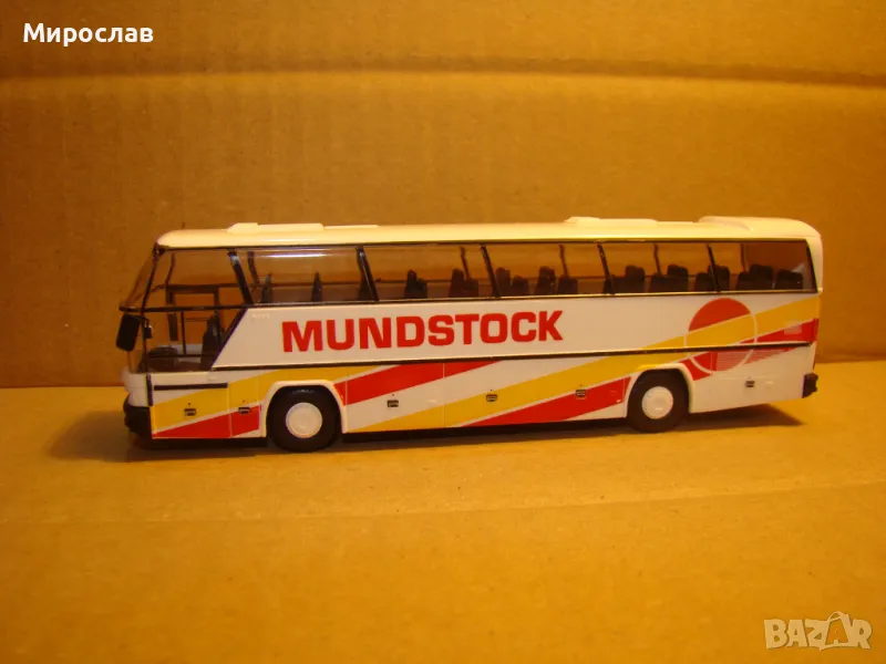 RIETZE H0 1/87 NEOPLAN МОДЕЛ КОЛИЧКА АВТОБУС, снимка 1