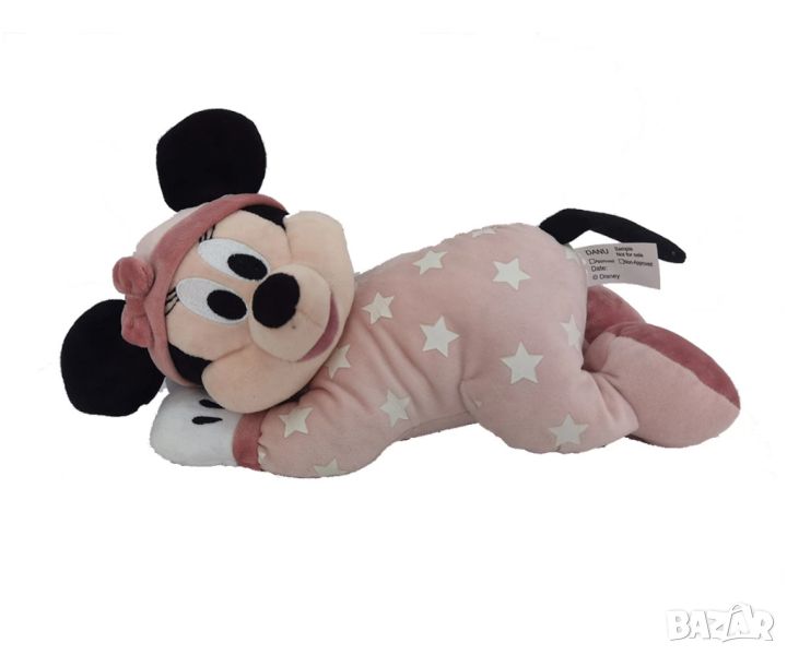Плюшена играчка - Мини Маус свети в тъмното, 30 см., снимка 1