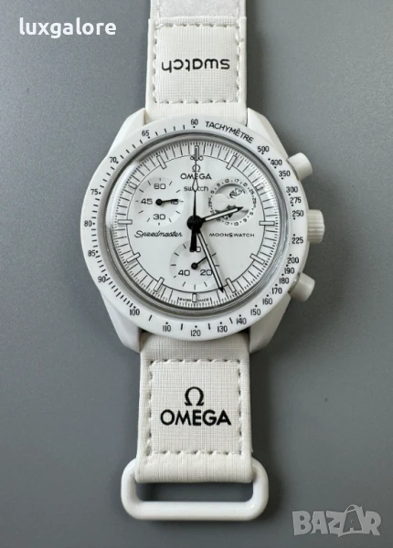 Мъжки часовник OMEGA x Swatch MoonSwatch с кварцов механизъм, снимка 1