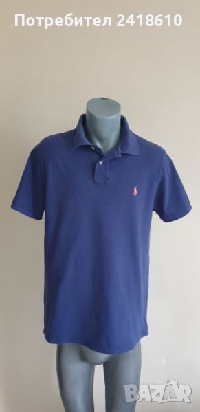 POLO Ralph Lauren Pique Cotton Custom Slim Fit Mens Size L ОРИГИНАЛ! Мъжка Тениска!, снимка 1