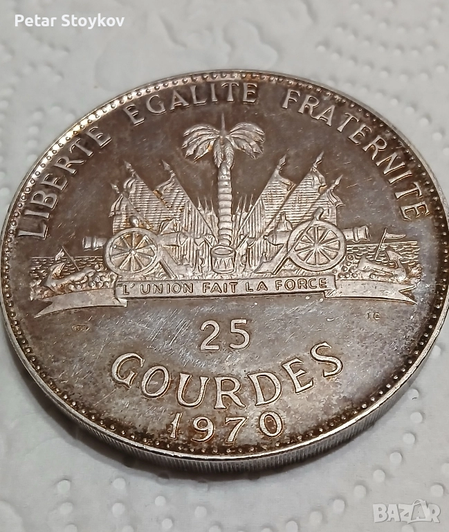 Голяма сребърна монета., снимка 1