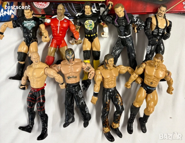 Екшън фигурки от лична колекция WWE Mattel Jakks разпродажба elite basic , снимка 1