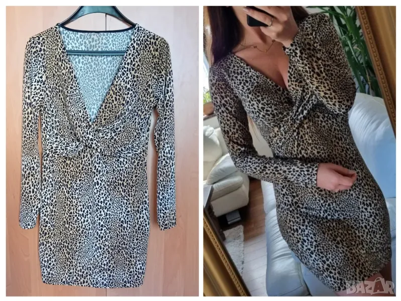 Рокля тигрова десен , снимка 1