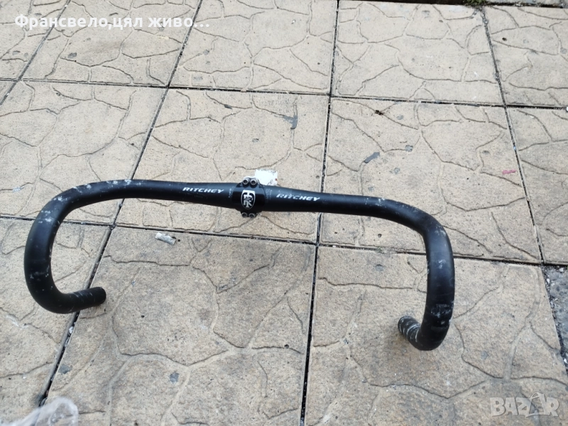 Шосейно кормило с лапа за стержен 28.6 за велосипед колело , снимка 1