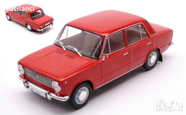 Метална кола LADA 1200 Red, снимка 1