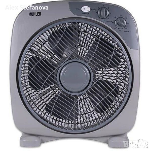 Вентилатор 12"Muhler SMX-1240, подов, бокс, снимка 1