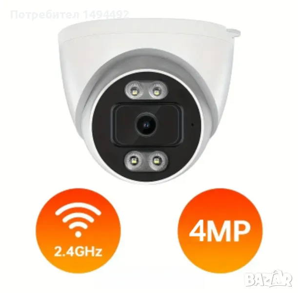 wifi ip camera, снимка 1