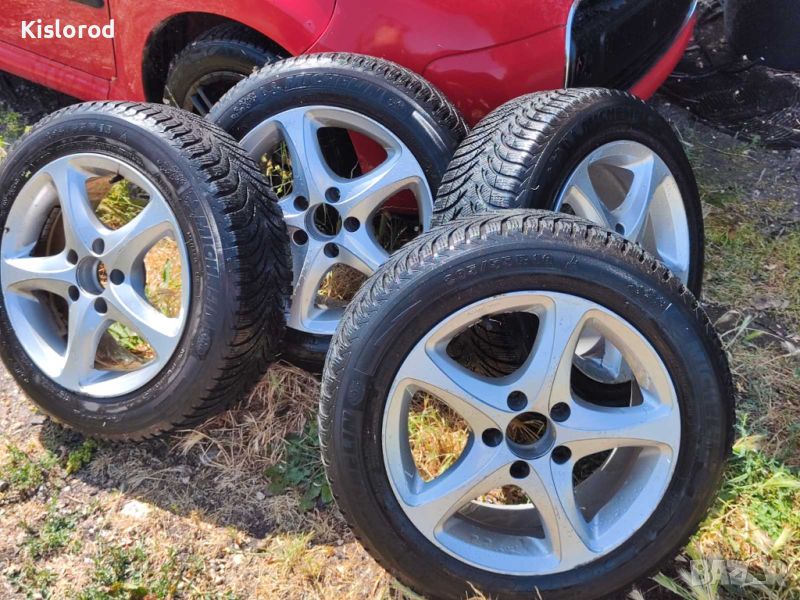 Mercedes Джанти с гуми MICHELIN  7.5JX16H2 5x112 ET45, снимка 1