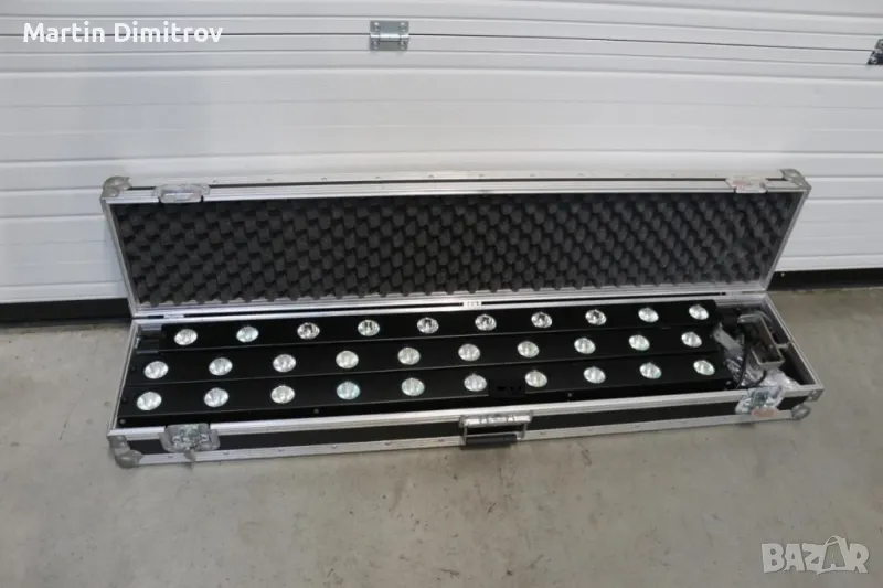 Комплект Showtec Sunstrip Passive (3 бр.) + кейс | Готов за сцена, снимка 1