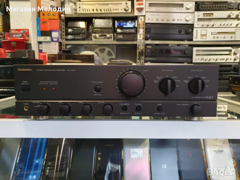 Усилвател Technics SU-VX500 Две по 100 вата на 4 ома. В отлично техническо и визуално състояние., снимка 1