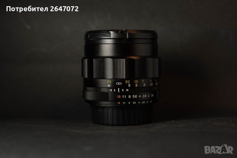 Voigtlander 58mm 1.4 SL II Nokton - Nikon, снимка 1