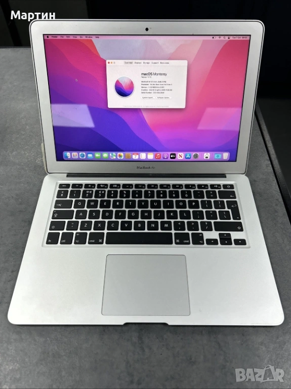 MacBook Air 13" Early 2015 – 4GB / 128GB – 160€, снимка 1
