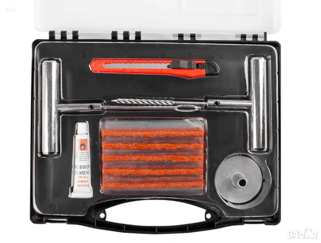 Комплект за ремонт на безкамерни гуми, голям , снимка 1