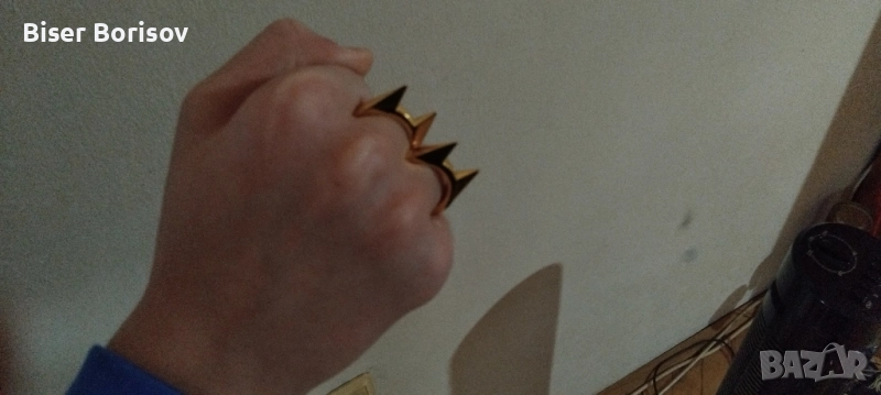 Пръстен за Самоотбрана и Разбиване на Автомобилни Стъкла, снимка 1