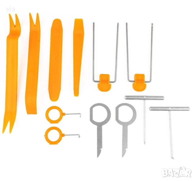 Комплект инструменти за демонтаж интериорни елементи , снимка 1