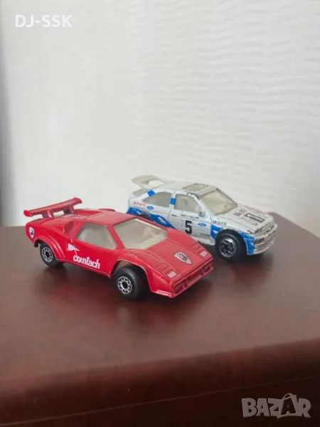 Matchbox FORD ESCORT RS COSWORTH & LAMBORGHINI COUNTACH LP 500S , снимка 1