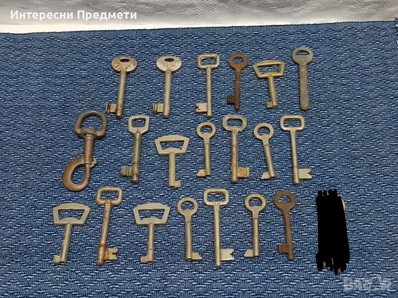 Лот стари ключове, най-различни., снимка 1