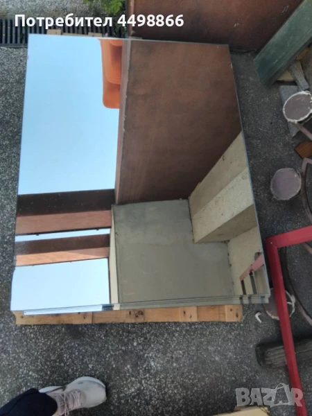 огледало без рамка , снимка 1