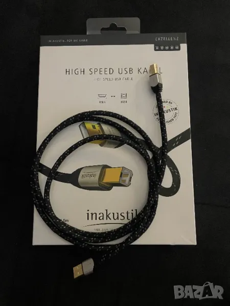 USB кабел Inakustik Excellence High Speed USB 2.0, снимка 1