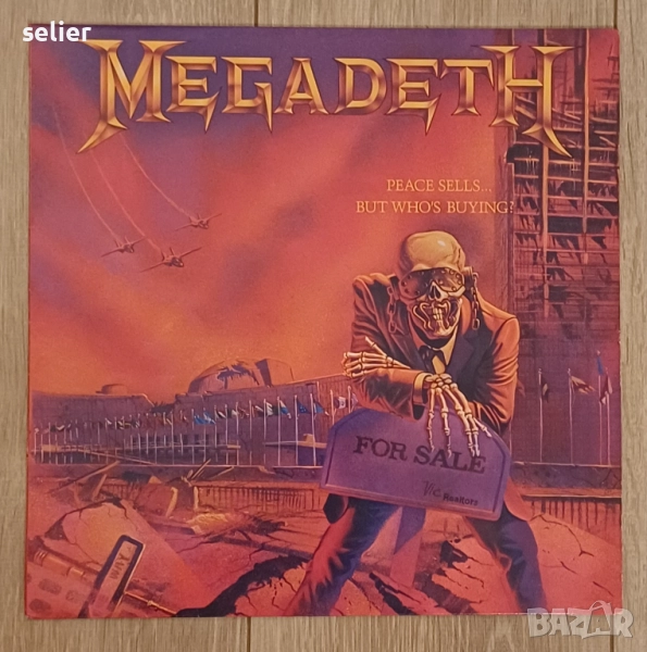 Megadeth – Peace Sells...But Who's Buying? Издание 🇬🇧 UK 1991г Стил:Thrash, Speed Metal Състояние , снимка 1