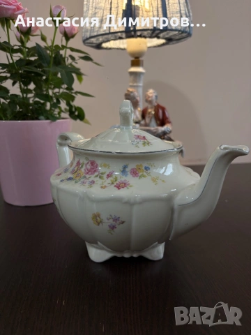 Чайник Carl Tielsch Altwasser, снимка 3 - Антикварни и старинни предмети - 53477537