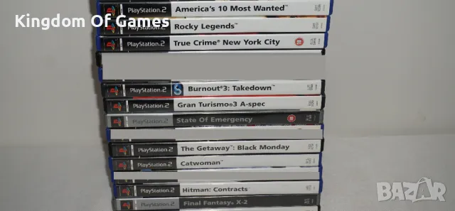 Игри за PS2 The Godfather/America's 10 Most Wanted/True Crime/Rocky/Catwoman/Burnout 3/Hitman, снимка 18 - Игри за PlayStation - 43689031