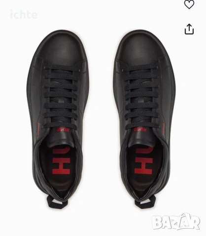 Мъжки обувки HUGO Blake Tenn It 42, снимка 7 - Спортно елегантни обувки - 53129778