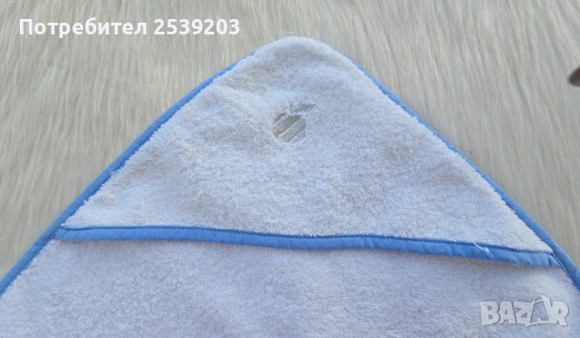 Бебешка хавлия за баня , снимка 2 - За банята - 53919161