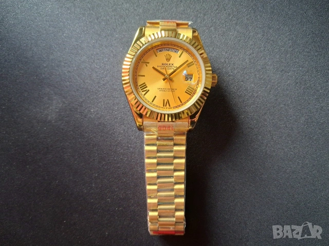 Rolex Day-Date Gold, снимка 2 - Мъжки - 53658557