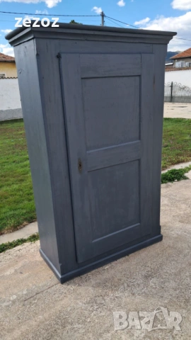 Антикварен гардероб масив, снимка 2 - Гардероби - 54145986