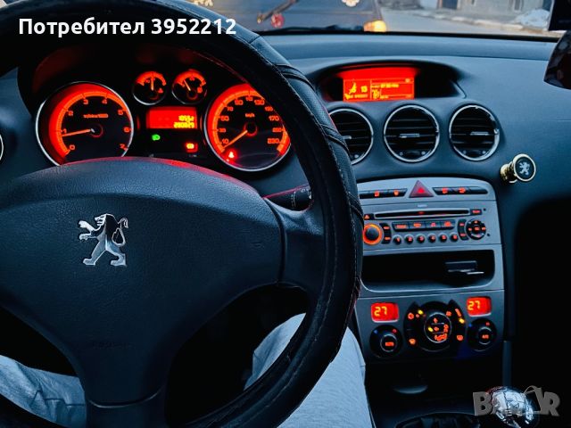 Пежо 308/ Peugeot 308 ГАЗ 1.6 120кс, снимка 10 - Автомобили и джипове - 45429149