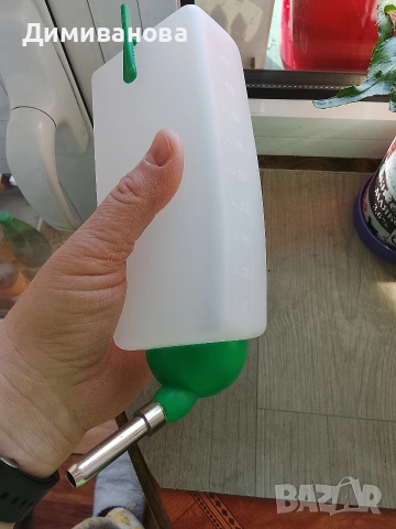 Нов бибер, поилка 500 мл за гризачи (зайци, морски свинчета, хамстери), снимка 6 - За гризачи - 53768097