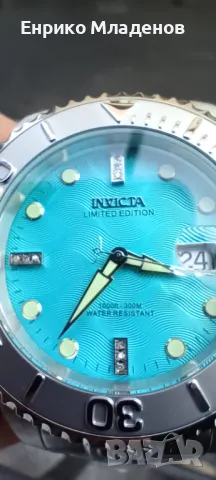 Invicta Grand Diver 45347 Men's Automatic Watch - 47mm - With 9 diamonds, снимка 3 - Мъжки - 47350143