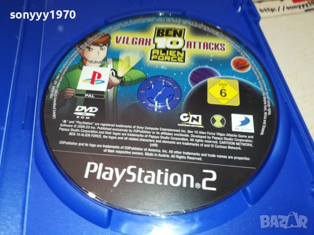 BEN 10 ALIEN FORCE-VILGAX ATTACK-PS2 GAME 1107241720, снимка 2 - Игри за PlayStation - 46550540