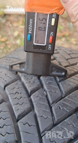 2 броя зимни гуми 205 55 16 Nexen 8mm като нови, снимка 3 - Гуми и джанти - 52404971