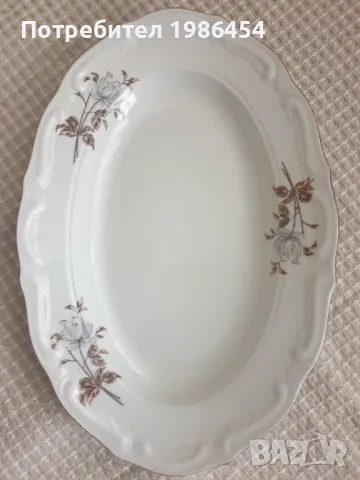 Плата порцелан, снимка 3 - Чинии - 49775776