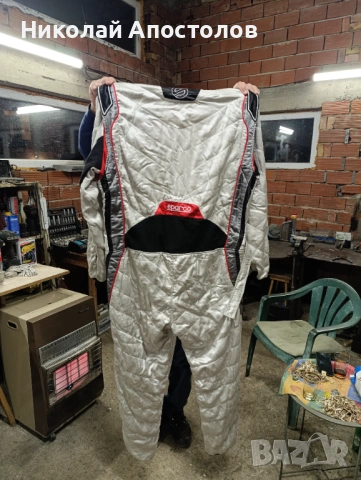 Състезателен гащеризон sparco , снимка 2 - Гащеризони - 53870695