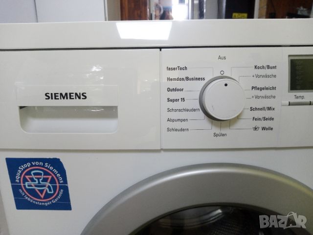 Пералня Сименс Siemens Extra Klasse A++ 6кг 2 години гаранция!, снимка 7 - Перални - 46022831
