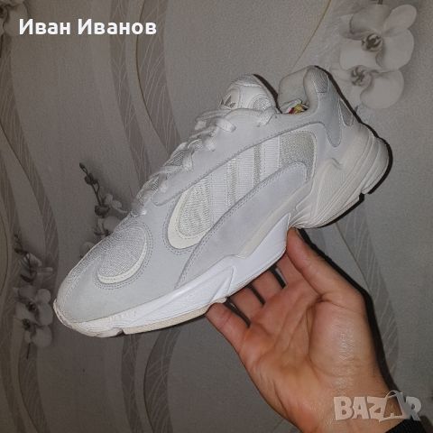 маратонки ADIDAS YUNG-1 CLOUD WHITE  номер 45 1/3, снимка 14 - Маратонки - 45389040