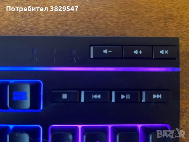 Гейминг клавиатура HyperX-Alloy Core RGB, снимка 5 - Клавиатури и мишки - 45687348