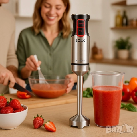 Пасатор Solac Pro1000W, с турбо функция, снимка 2 - Друга електроника - 51897002