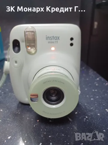 Фотоапарат за моментни снимки Fujifilm Instax Mini 11/E767916 с кутия, снимка 1 - Фотоапарати - 46922871