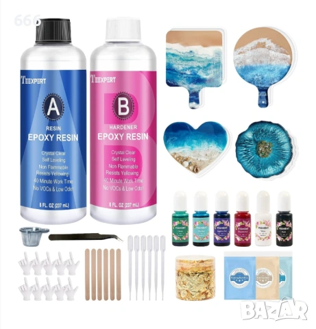 Комплект епоксидна смола