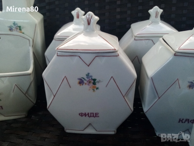 Стар български сервиз за подправки, снимка 5 - Антикварни и старинни предмети - 51595878