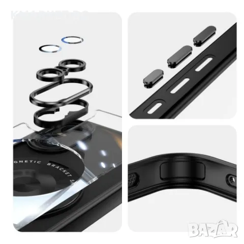 Sony Xperia 10 VI Magnetic 360 Degree Rotation Удароустойчив Ring Holder Калъф и Протектор, снимка 11 - Калъфи, кейсове - 48915616